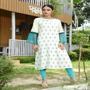 Mignonette Cotton Printed Kurti